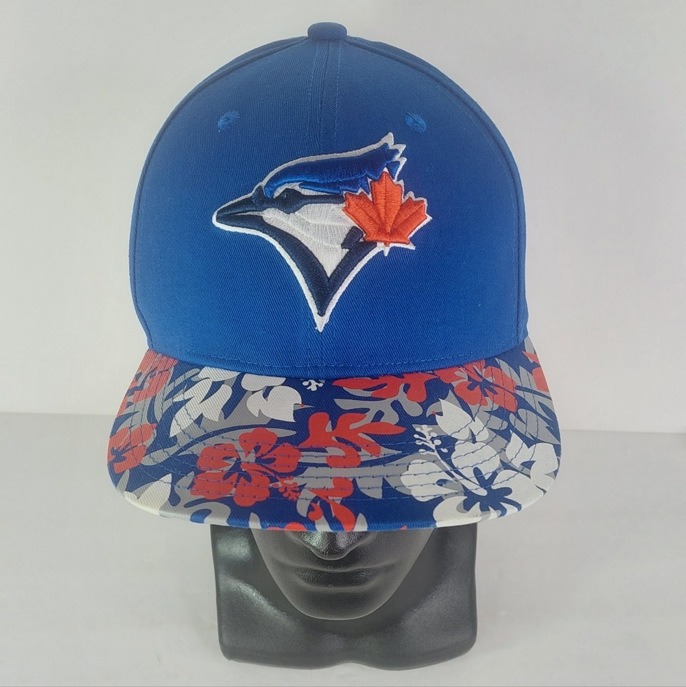 Toronto Blue Jays Sharp Looking Floral Patterned TD Baseball Cap Adjustable Hat